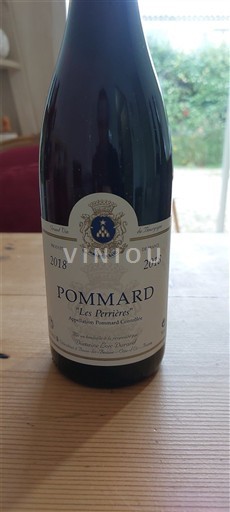 Bourgogne Pommard Domaine Loïc Durand Les Perrières 2018