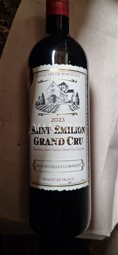Bordeaux Saint-Émilion Grand Cru Haut Gravet 2023