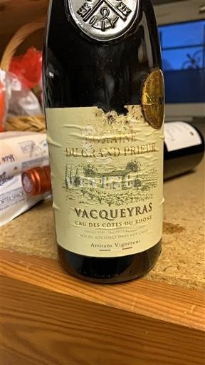 Rhônevallei Vacqueyras Domaine Grand Prieur 2020