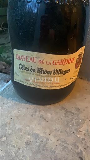 Rhônetal Côtes-du-Rhône-Dörfer Château La Gardine Ohne Jahrgang