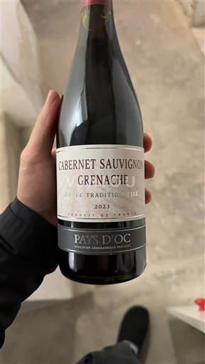 Vinos Rouge sec Cuvée Traditionnelle 2023 Francia Languedoc y Rosellón País de Oc IGP