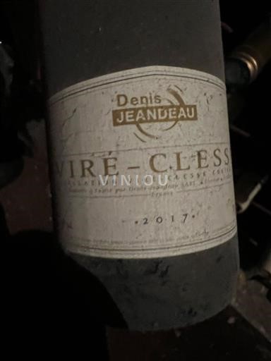 Bourgondië Viré-Clessé Denis Jeandeau 2017