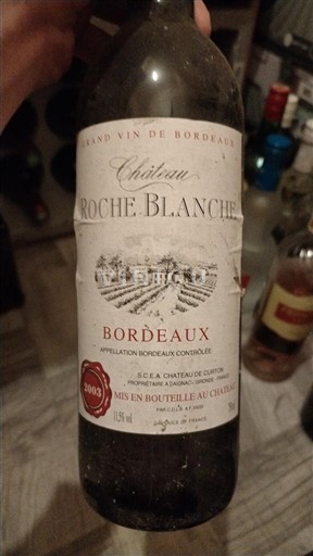 Bordeaux Château Roche Blanche 2003