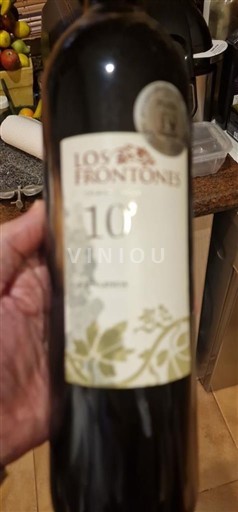 Vin Rouge sec 10 Los Frontones Non millésimé Espagne Aragon Carinena DO