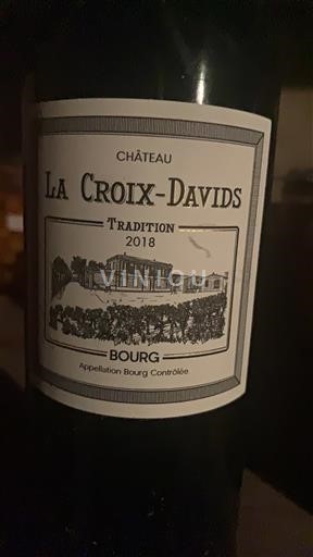 Bordeaux Niet gespecificeerd Château La Croix-Davids Tradition 2018