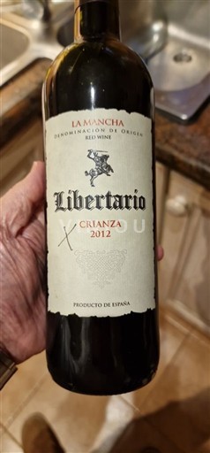 Castilien-La Mancha La Mancha Libertario Crianza 2012