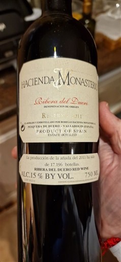 Castela e Leão Ribera del Duero Hacienda Monasterio 2011