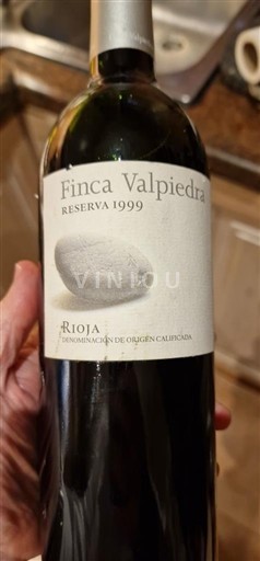 La Rioja Rioja Finca Valpiedra Reserva 1999