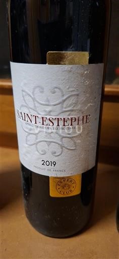 Bordeaux Saint-Estèphe Appellation d'origine protège 2019 2019