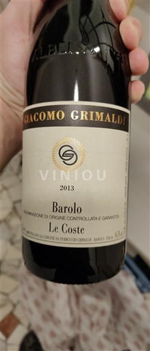 Piamonte Barolo Giacomo Grimaldi Le Coste 2013
