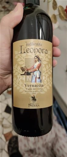Сардинія Cantina della Vernaccia Judikessa Leonora 2016