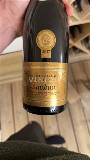 Thung lũng Rhône Không được chỉ định Héritage du Cavare 2017