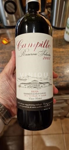 La Rioja Rioja Campillo Reserva Selecta 2008