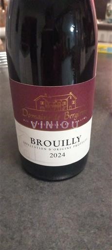 Beaujolais Brouilly Domaine Bergiron 2024
