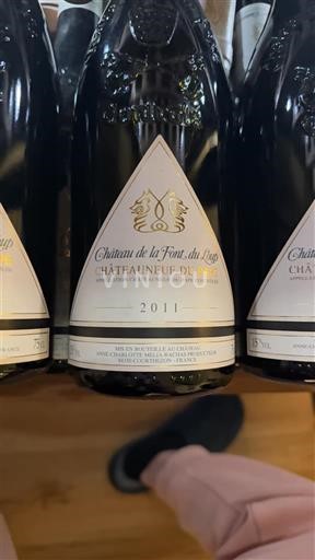 Thung lũng Rhône Châteauneuf-du-pape Château La Font du Loup 2011