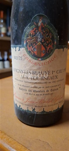 Bourgondië Savigny-lès-Beaune Premier Cru Confrérie des Chevaliers du Tastevin Vigneys-Beaune 1er Cru Aux Fourneaux 1991