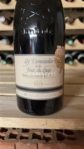 Рона долина Шатонеф-дю-Пап Font du Loup Les Demoiselles de la Font du Loup 2013