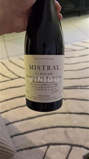 Languedoc ja Roussillon Pays d'Oc Domaine Bachellery Mistral La Ballade 2021