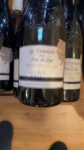 Thung lũng Rhône Châteauneuf-du-pape Château La Font du Loup Les Demoiselles de la Font du Loup 2014