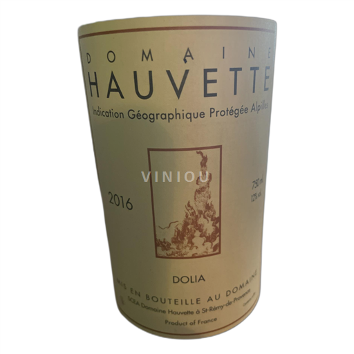 Vin Blanc sec Dolia Domaine Hauvette 2016 France Provence AOC