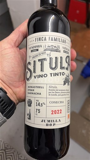 Murcia Jumilla Finca Familiar Situla 2022