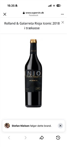 La Rioja Rioja Rolland & Galarreta Iconic 2018
