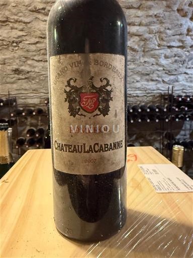 Bordeaux Pomerol Château La Cabanne 2007