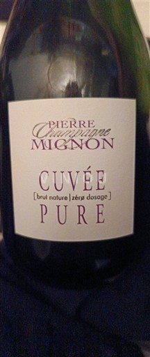Champagne Champagne Pierre Mignon Pure Non Millésimé