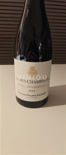 Bourgondië Gevrey-Chambertin Premier Cru Domaine Philippe Naddef 1er Cru - Les Champeaux 2023
