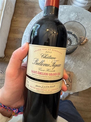 Bordeaux Saint-Émilion Grand Cru Grand Cru Château Bellevue Figeac Hommage 2011