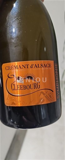 Alsace Crémant d'Alsace Cave de Cleebourg Symphonie 2023