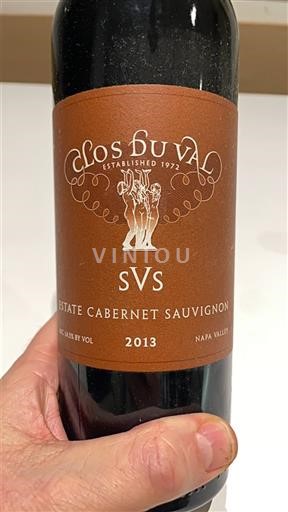 Каліфорнійські AVA Напа Валлі Clos du Val SVS Estate Cabernet Sauvignon 2013