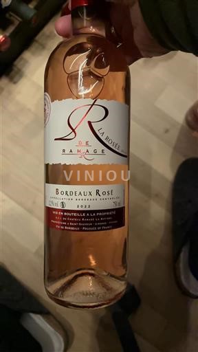 Bordeaux Bordeaux rosé Ramage La Rosée 2022