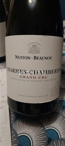 Burgundsko Charmes-Chambertin Grand Cru Nuiton-Beaunoy 2013