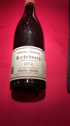 Burgundy Richebourg Grand Cru Charles Noëllat Collection Quantard 1972