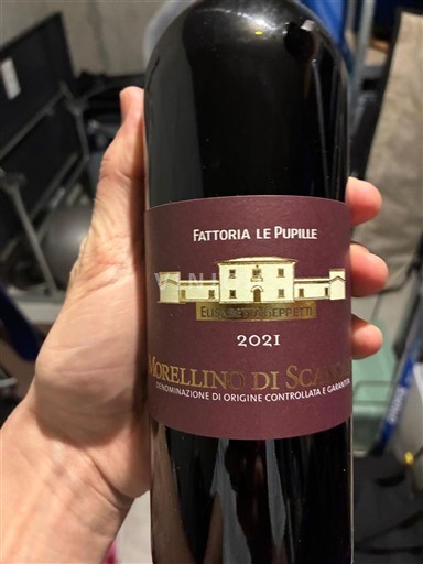 Toscana Morellino di Scansano Fattoria Le Pupille 2021