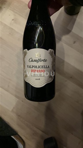 Vénétie Valpolicella Ripasso Casaforte Ripasso 2018