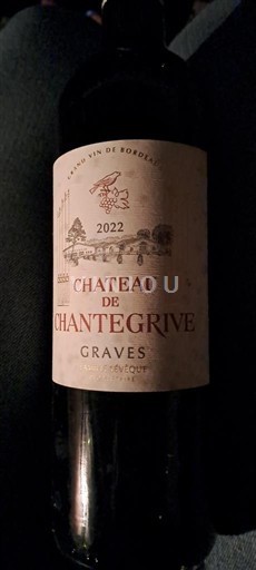 Bordeaux Graves Château Chantegrive 2022