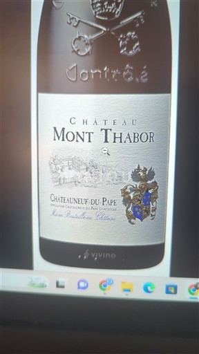 Vallée du Rhône Châteauneuf-du-pape Château Mont Thabor Non Millésimé
