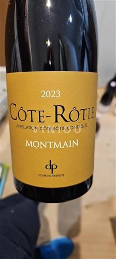 Vallée du Rhône Côte-rôtie Domaine Cédric Parpette Montmain 2023