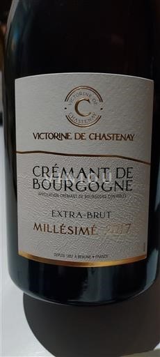 Bourgogne Crémant de Bourgogne Victorine de Chastenay 2017
