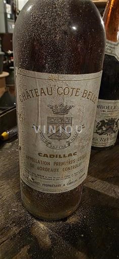 Bordeaux Premières-côtes-de-bordeaux Château Côte-Belle 1964