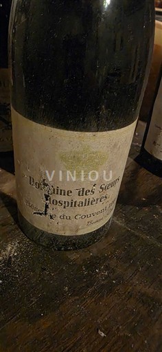 Bourgogne Domaine S Sœurs Hospitalières Réservé du Couvent 1964