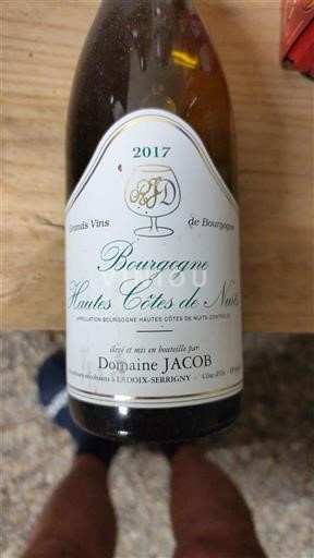 Bourgondië Hautes Côtes de Nuits Domaine JACOB 2017