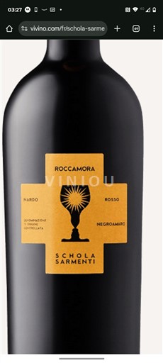 Apulien Nardò Schola Sarmenti Roccamora 2023