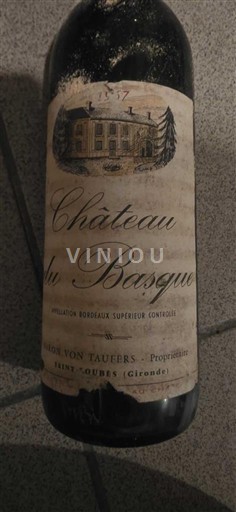 Bordeaux Bordeaux superiore Château Bosque 1977