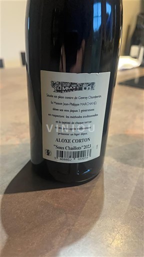 Vini Rouge sec Sous Chaillots Maison Jean-Philippe Marchand 2021 Francia Borgogna Aloxe-Corton AOC