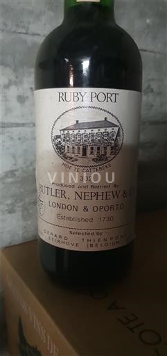 Portugal Port Butler, Nephew & Co Ruby Port Niet-geïntegreerd