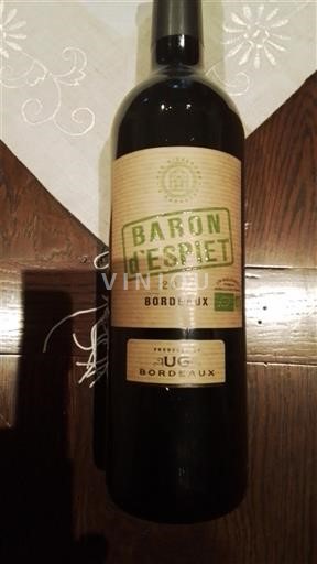 Bordeaux Baron d'Espiet 2017