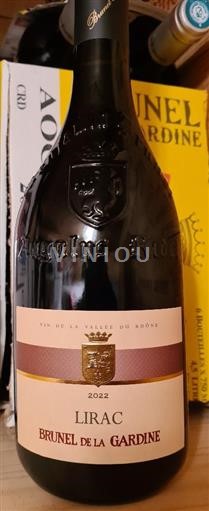 Vallée du Rhône Lirac Brunel de la Gardine coup de coeur 2022